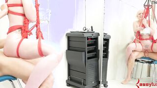 Hard anal pounded session for blonde teens
