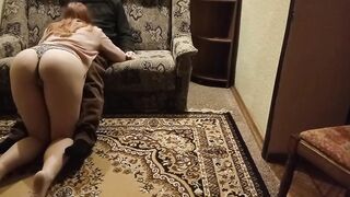 Your lover is busy now! Wait cuckold