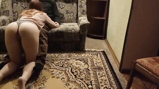 Your lover is busy now! Wait cuckold