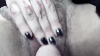 Close-up of me fucking my twat