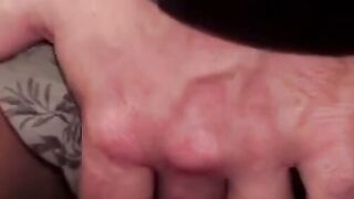 ED POWERS - Ed sticks his dick inside that tight unshaved hole