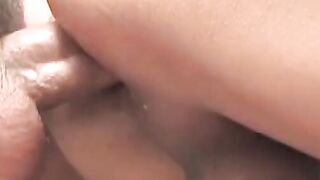 Latino twinks bareback and cum in threesome
