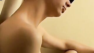Delicious Noah plays with stiff cock till finish