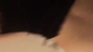 Amateur Asian Cutie's Creamy Pussy Fucked in Doggy Style
