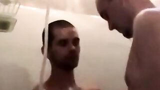 Straight amateur pumps hairy cock till cum eruption