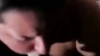 White BBW's Sloppy Deep-Throat POV on BBC