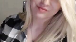 Blonde 18-Year-Old Amateur With Big Natural Tits on Webcam Hoe 2