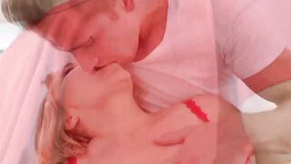 Stud neighbor pounds curvy GILF Dolly Blonde up her tight ass