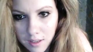 Russian Webcam Girl with Huge Breasts