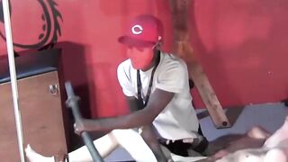 BondageBadBoy.com - Ryann Ruckers and Ty punish sub with ball