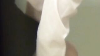 Hidden locker cam watches Asian babes dress after shower