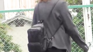 Voyeur camera witnesses various babes peeing outdoors