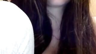 Big-Titted Amateur Webcam Girl with Big Nipples