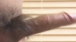 Japanese jock teases with fat dick before cumming