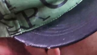 Italo gags sloppily on cock till creamy cum is served