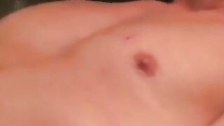 Mature amateur gets hands on play before stroking cock