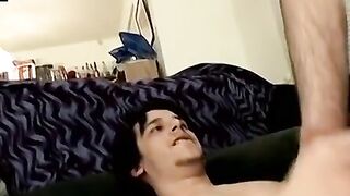 Str8Thugs.com - Straight thug receives a facial in a hardcore masturbating threesome
