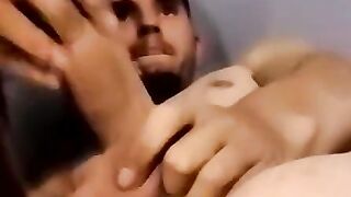 JoeSchmoeXXX.com - Young amateurs jerking off their dicks and cumming in group excite