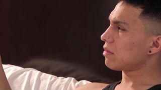 Latino amateur Dante loves fingering his tight asshole