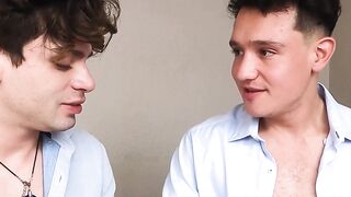 Joe Dave and Vic Twink lose themselves in anal pounding