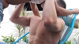 Muscular James VIP breeds bottom Axel Yerel bareback