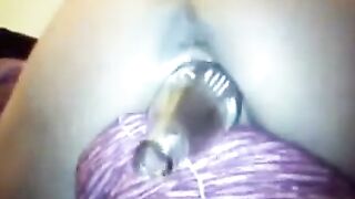 Brunette's Bottle Play