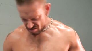 Jessie Balboa tongues and fists boss Colin Steeles huge shaft
