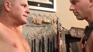 MuscleJockBound.com - Brock Armstrong lets Blake Wesco spurt hot creamy load