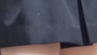 Two college ladies caught on cam touching each other