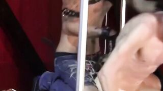 BondageBadBoy.com - Damien Rage's cock jacked off post-torment