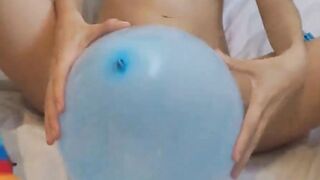 I Love Balloons - Amateur Teen Latina Solo Webcam Show