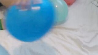 I Love Balloons - Amateur Teen Latina Solo Webcam Show