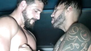 Enzo Rimenez presenting his ass to Viktor Rom like a special gift on a holiday