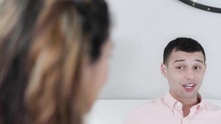 FamilyHandle.com - Perverted stepbro helps his virgin stepsister go wild for sex