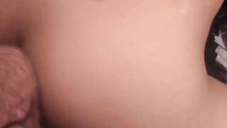 TranssexualVenus.com - Big juicy tits tbabe enjoys a perfect blowjob before a hard fu