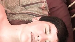 RawTwinkys.com - Bubble butt twink's passionate moans while drilled bareback