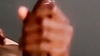 Black straighties BBC sucked by chubby cum addict