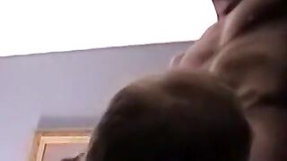 Handsome amateur throated by skilled black homos mouth