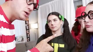 Trick or treat foursome with stealing girlfriends who got busted
