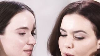 Vanessa Sky and Natasha Nice double team me in wet threesome