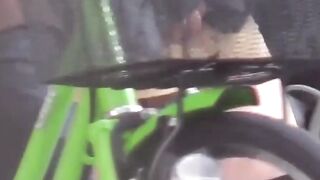 Voyeur rigs a camera to spy on peeing Japanese chicks