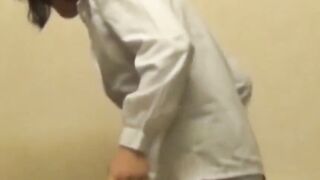 Voyeur cam snares babes swapping class wear for swim gear