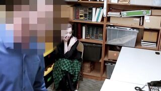 ShopliftersPunished.com - Young petite Lexi Lore gets punished by officer Jack Vegas