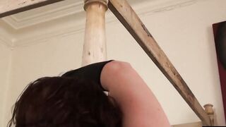 Seductive and submissive MILF Lizzy Lovers endures having her sweet asshole demolishe