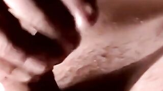 Solo straight amateur jerks dick till cumming joy