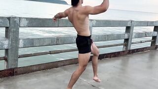 Beautiful Latino Muscle Boy Big Dick Handjob