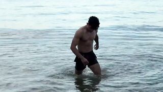 Beautiful Latino Muscle Boy Big Dick Handjob