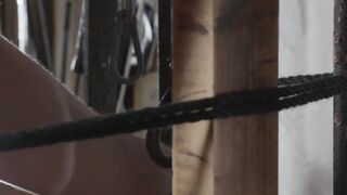 Hardcore Femdom Punishment With Mistress Dolores Suspension Bondage Spanking CBT