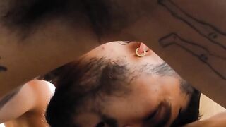 Latino Alberto Chimal takes Vinni Starâs rough doggy