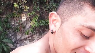 Axxl Mart exits the pool to flip fuck James VIP roughly